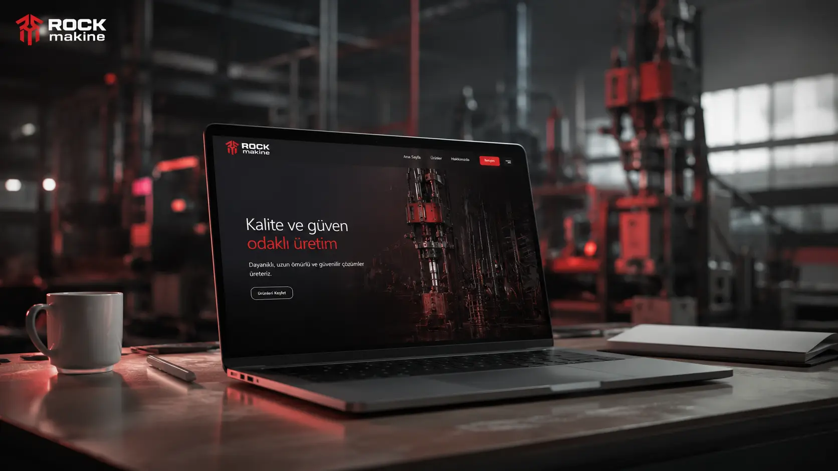 Rock Makine Web Sitemiz Yayında