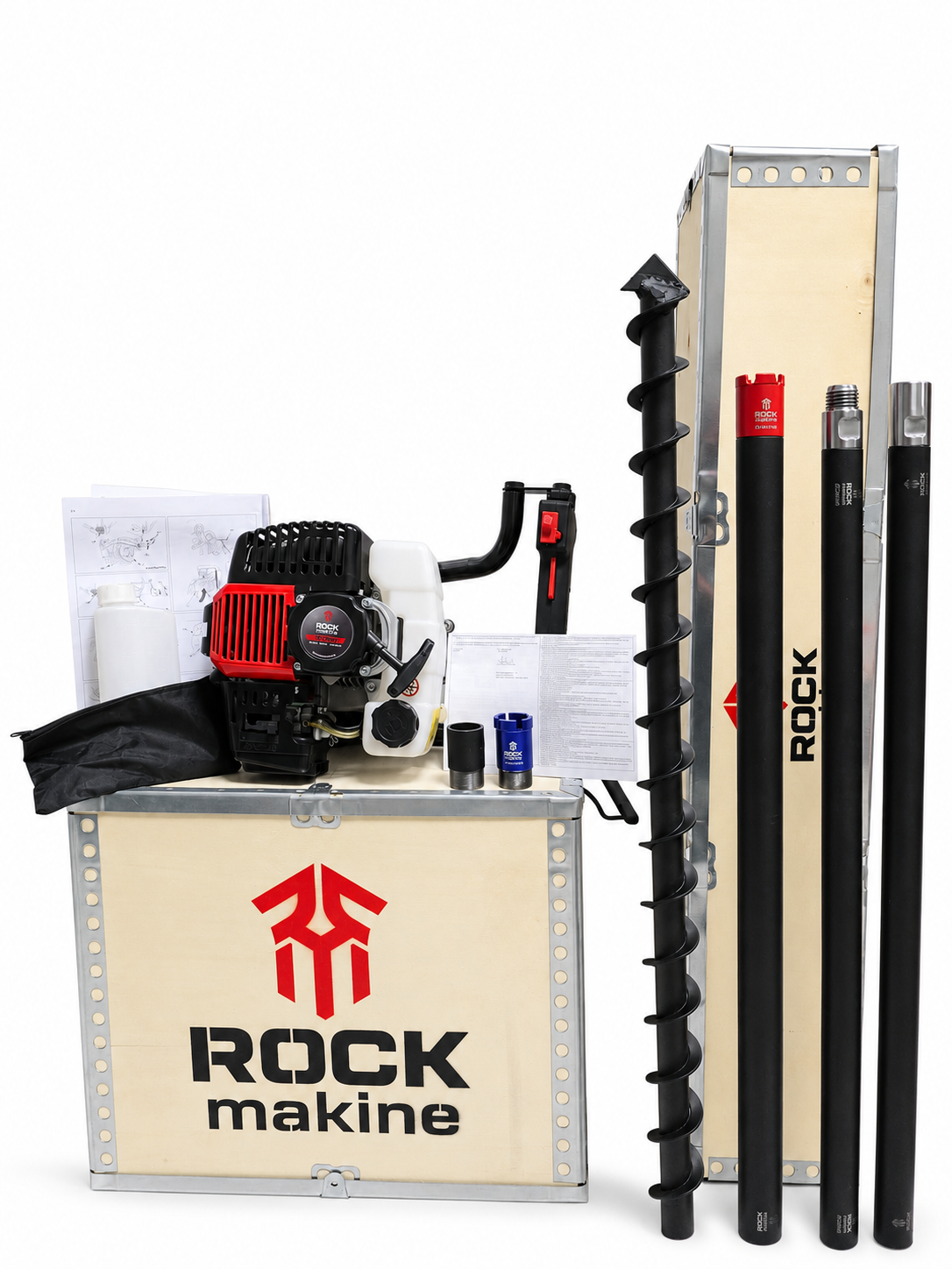 rc520 2.7hp el sondajı seti (10 metre)