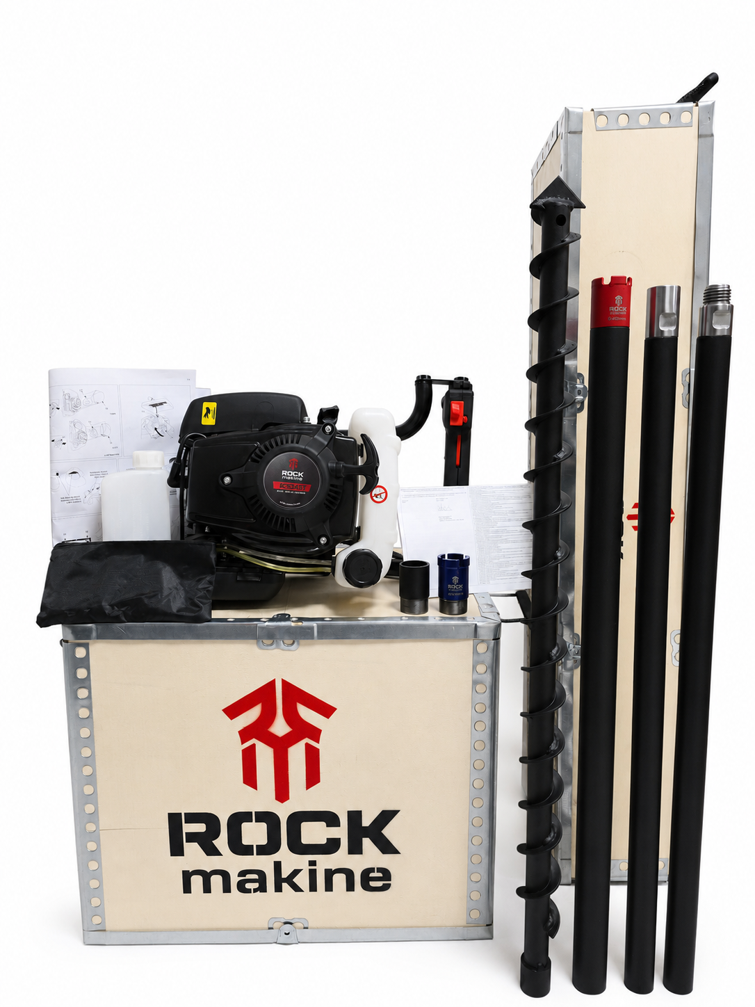 rc534st 3.2hp el sondajı seti (10 metre)